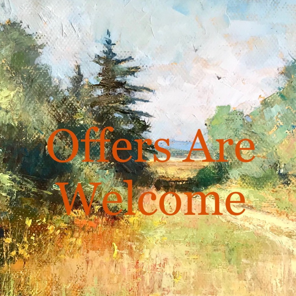 Please feel free to make an offer 🌿